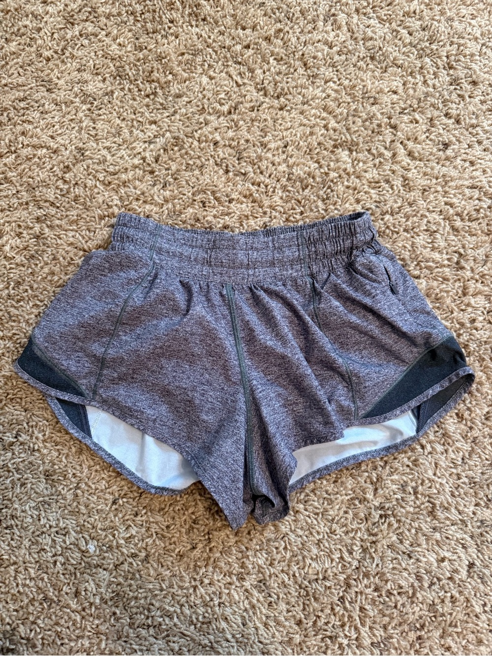 Lululemon Hotty Hot Shorts Gray
